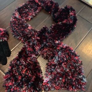 Scarf & glove set